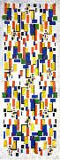 Theo van Doesburg Colour design for a chimney oil on canvas